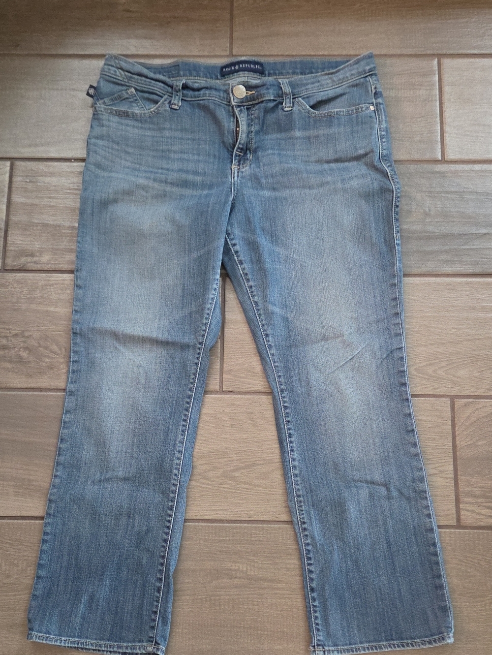 Rock & Republic Women's Light Blue Boot-Cut Jeans